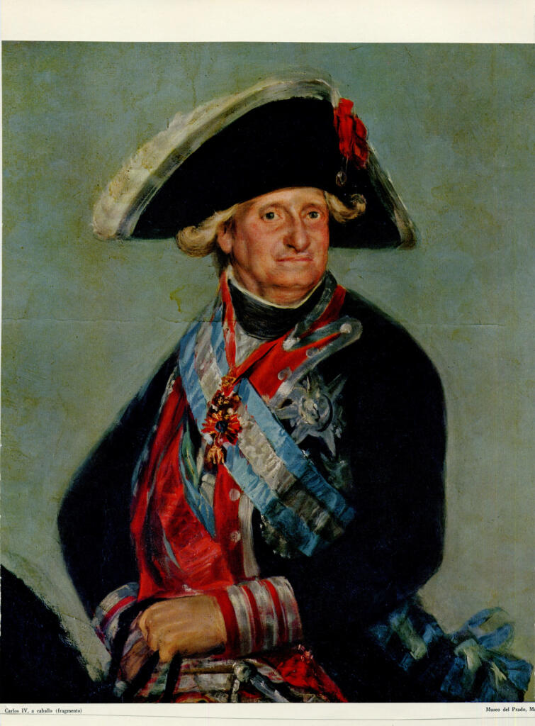 Anonimo , de Goya Y Lucientes, Francisco Jose - sec. XVIII - Carlo IV a cavallo (particolare) , fronte