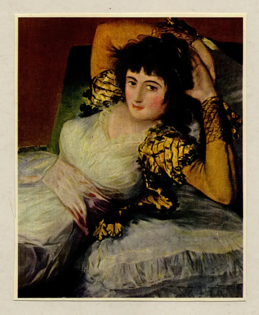 Anonimo , de Goya Y Lucientes, Francisco Jose - sec. XIX - La Maya vestida , fronte