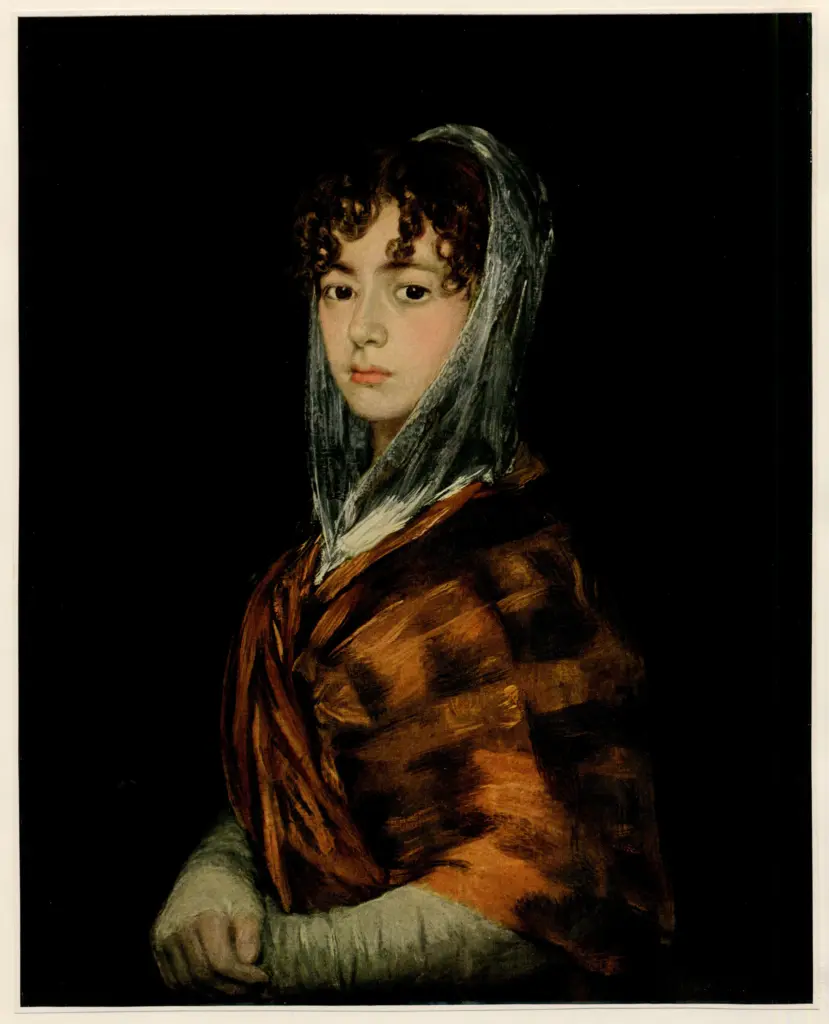 Anonimo , de Goya Y Lucientes, Francisco Jose - sec. XIX - Francisca Sabasa y Garcia , fronte