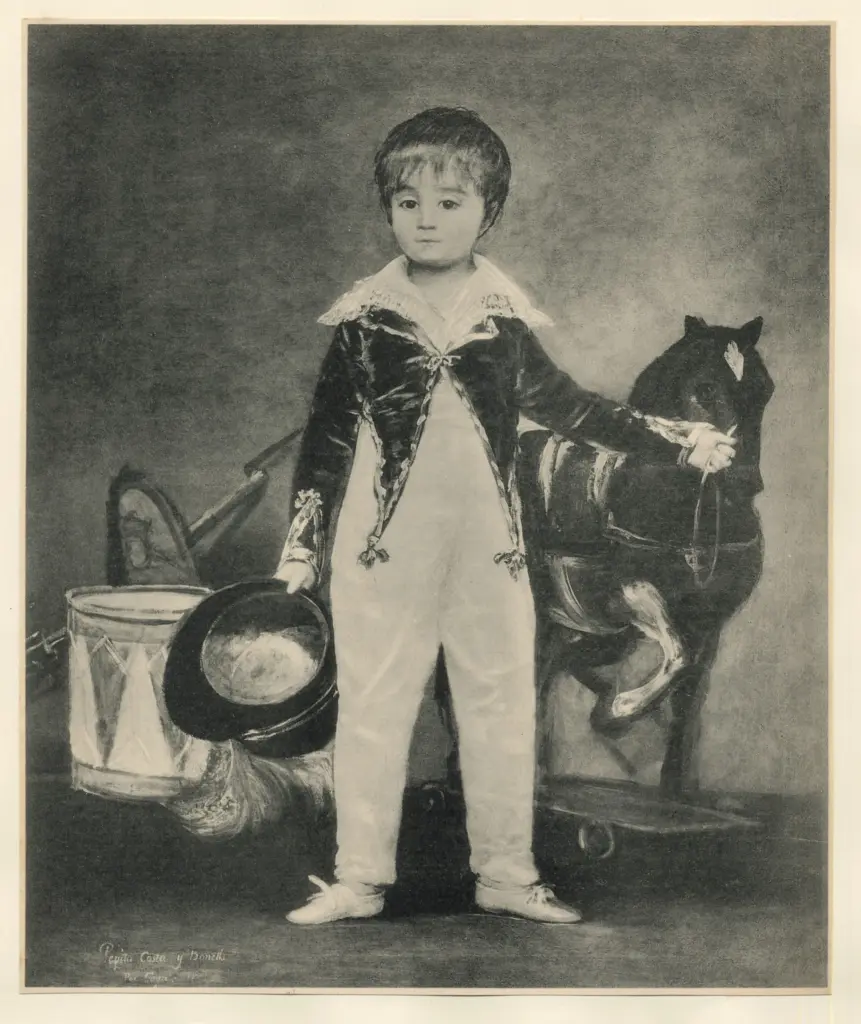 Anonimo , de Goya Y Lucientes, Francisco Jose - sec. XIX - Pepito Costa y Bonelis , fronte