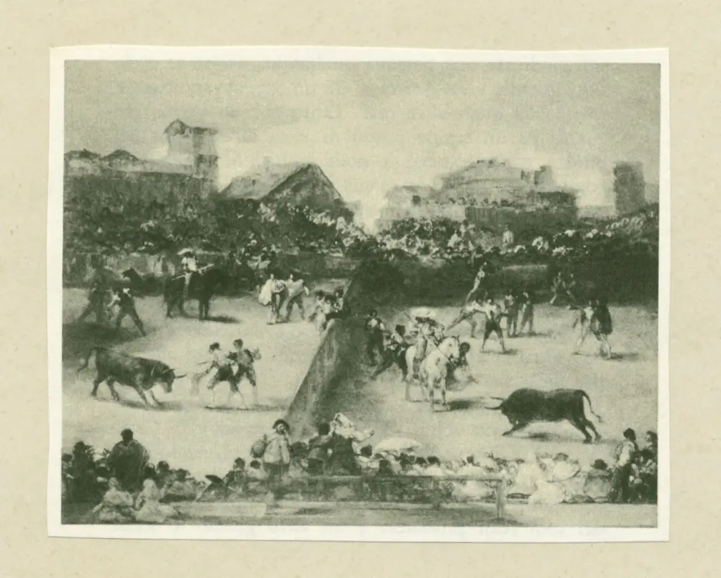 Anonimo , de Goya Y Lucientes, Francisco Jose - sec. XIX - La corrida , fronte