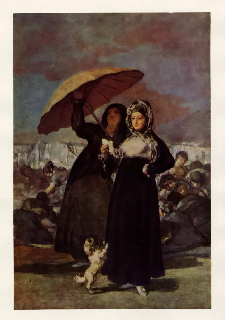 Anonimo , de Goya Y Lucientes, Francisco Jose - sec. XIX , fronte