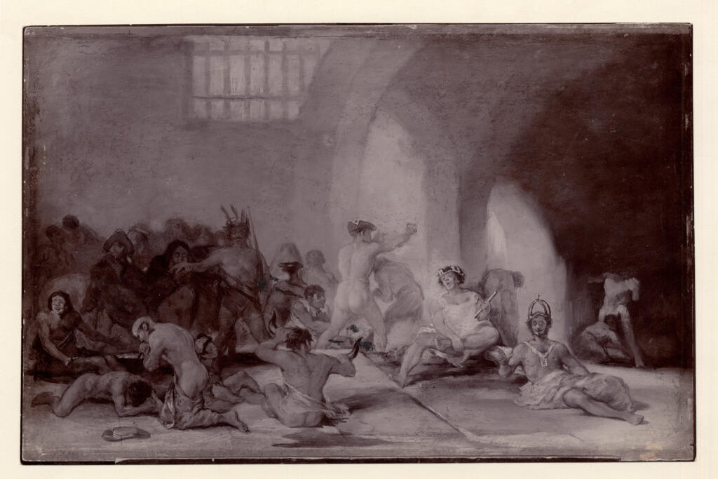 de Goya Y Lucientes, Francisco José , Interno di manicomio