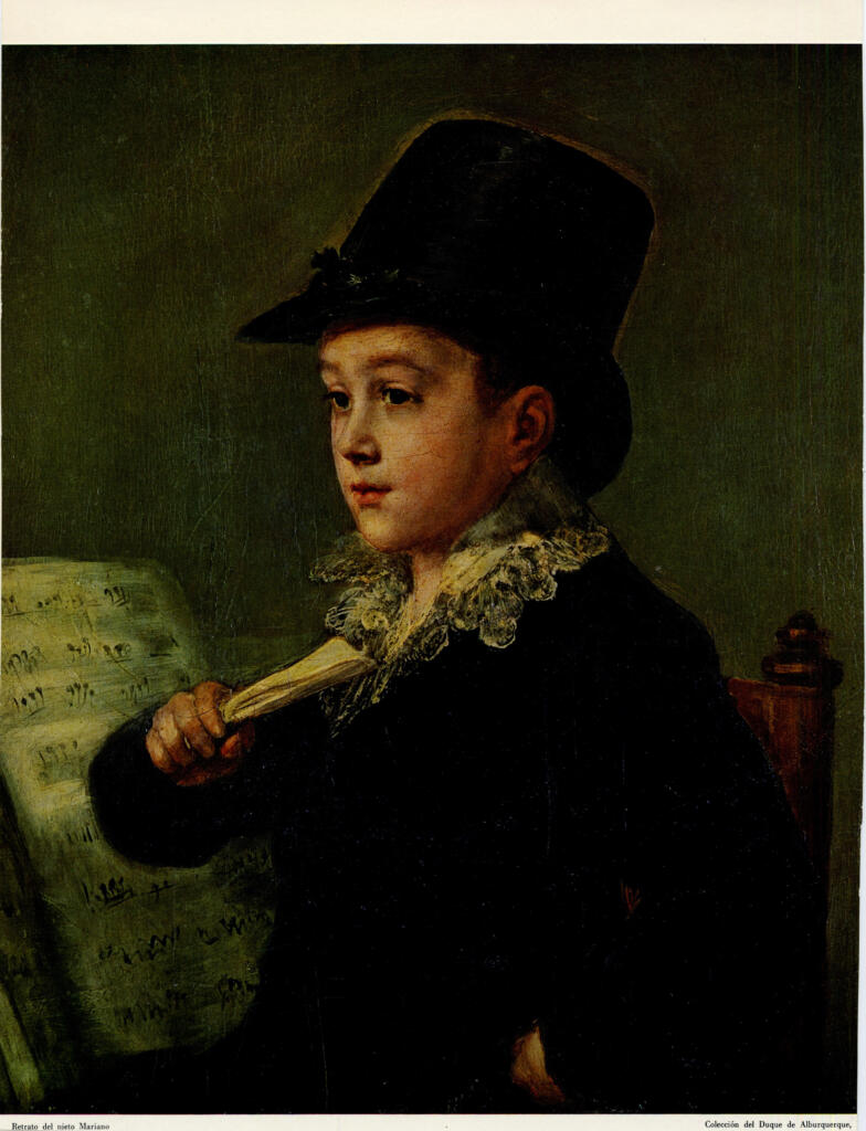 Anonimo , de Goya Y Lucientes, Francisco Jose - sec. XIX - Mariano Goya , fronte