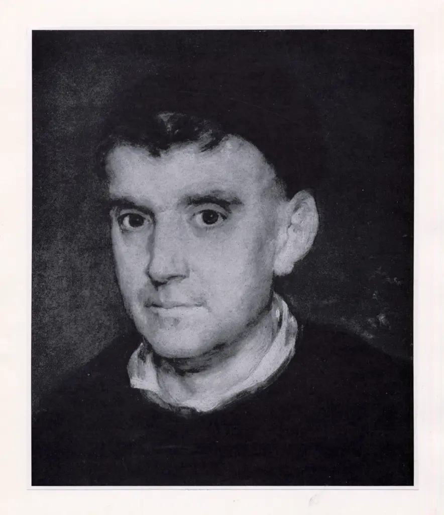 Anonimo , de Goya Y Lucientes, Francisco José - sec. XIX - Retrato del agustino Fr. Juan Fernandez de Rojas , fronte