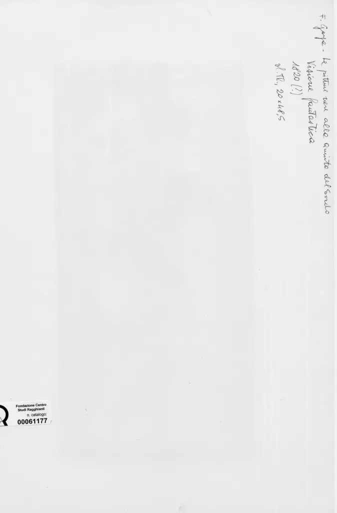 Anonimo , de Goya Y Lucientes, Francisco Jose - sec. XIX - Visione fantastica , retro