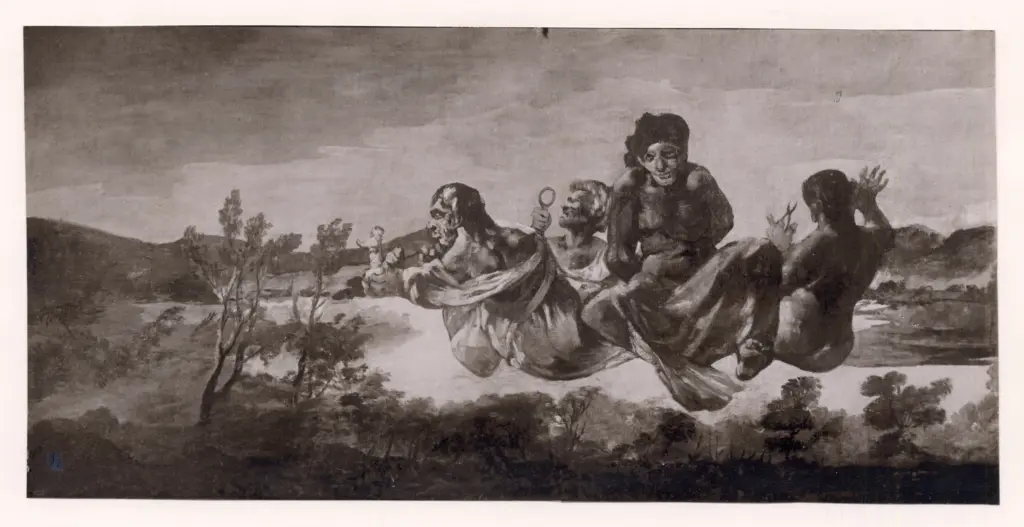 Anonimo , de Goya Y Lucientes, Francisco Jose - sec. XIX - Le tre parche , fronte