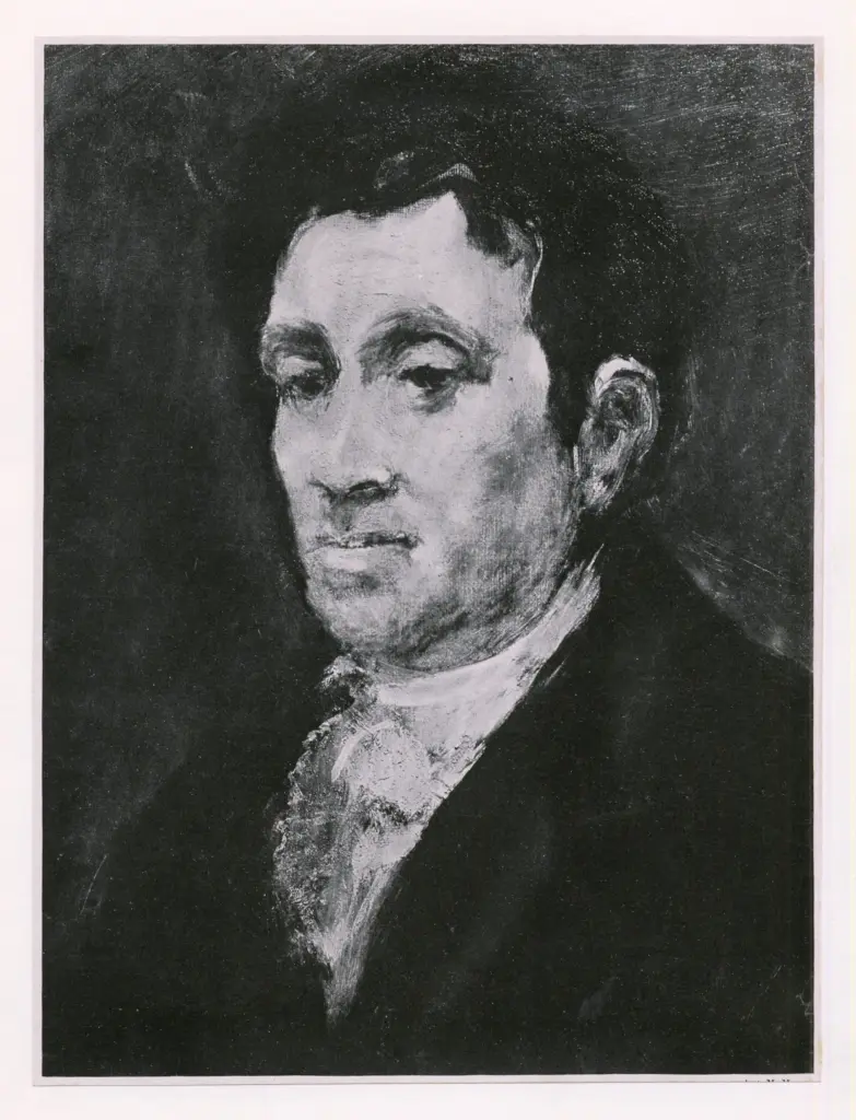 Anonimo , de Goya Y Lucientes, Francisco Jose - sec. XIX - Don Jos&eacute; Pio de Molina , fronte