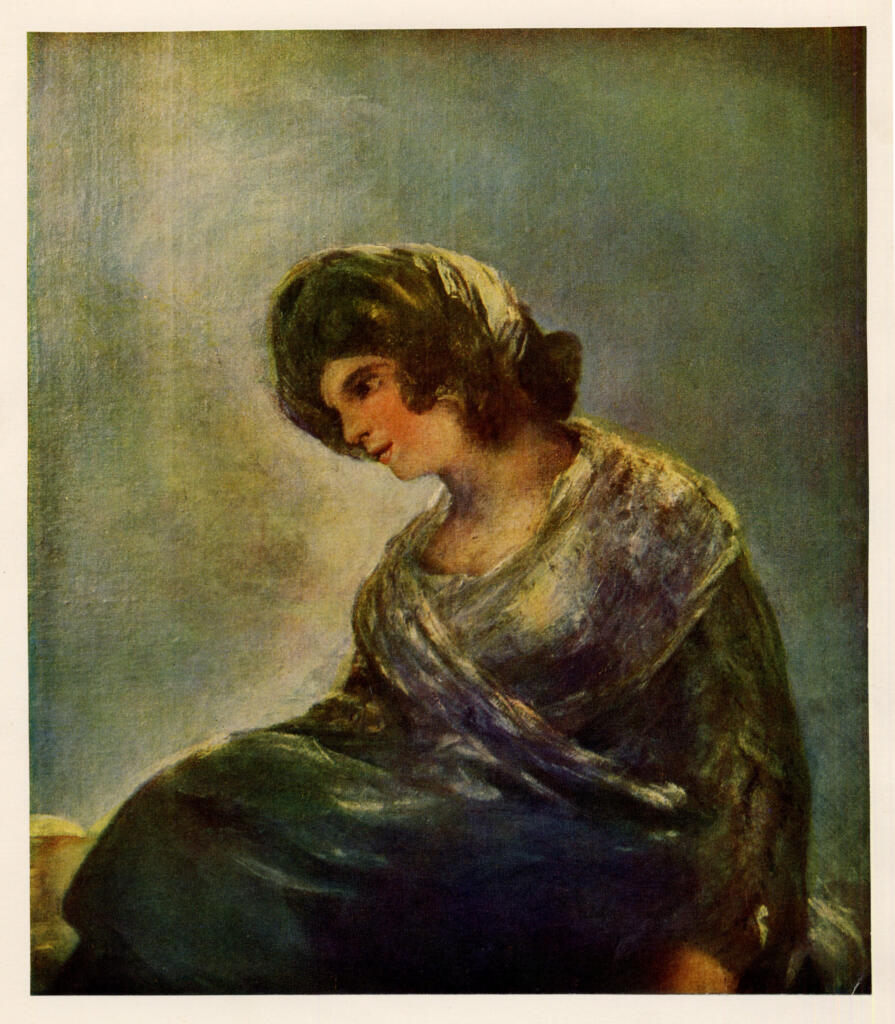 Anonimo , de Goya Y Lucientes, Francisco Jose - sec. XIX - Das Milchmädchen von Bordeaux , fronte