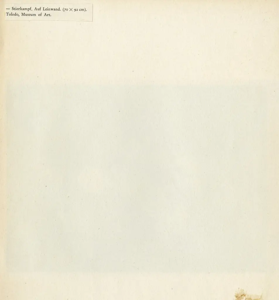 Anonimo , de Goya Y Lucientes, Francisco Jose - sec. XIX - Stierkampf , retro