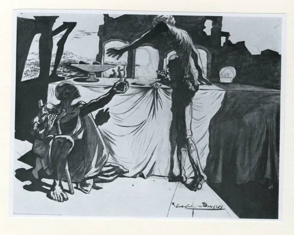 Dali', Salvador - sec. XX , fronte