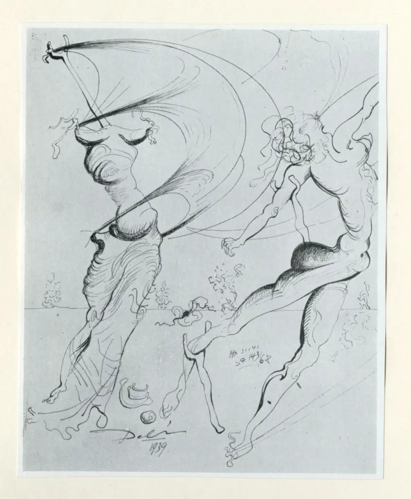 Dali', Salvador - sec. XX , fronte