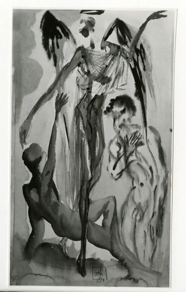 A.F.I. Agenzia Fotografica Industriale , Dali', Salvador - sec. XX - Divina Commedia , fronte