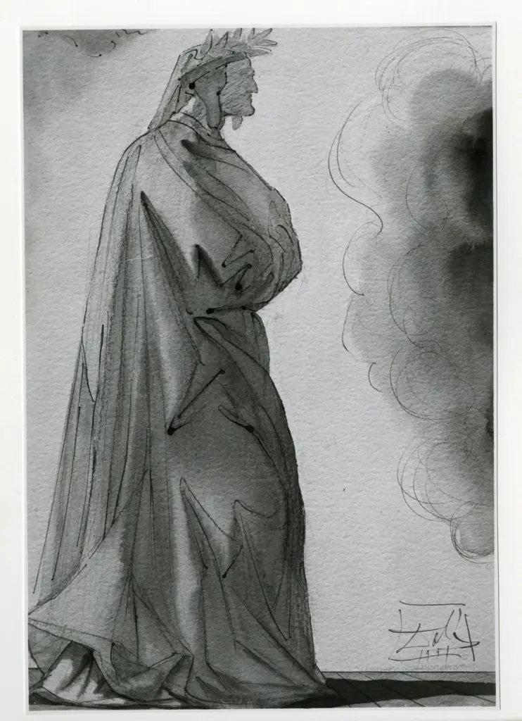 A.F.I. Agenzia Fotografica Industriale , Dali', Salvador - sec. XX - Divina Commedia , fronte