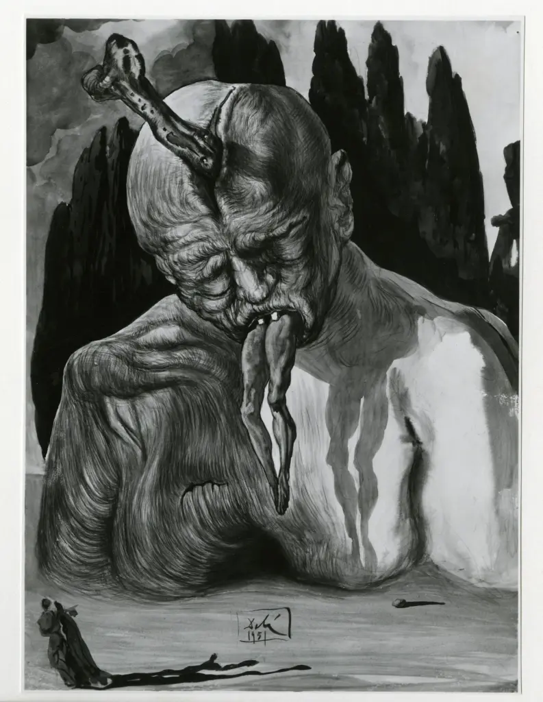 A.F.I. Agenzia Fotografica Industriale , Dali', Salvador - sec. XX - Divina Commedia , fronte