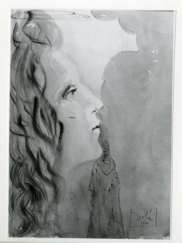 A.F.I. Agenzia Fotografica Industriale , Dali', Salvador - sec. XX - Divina Commedia , fronte