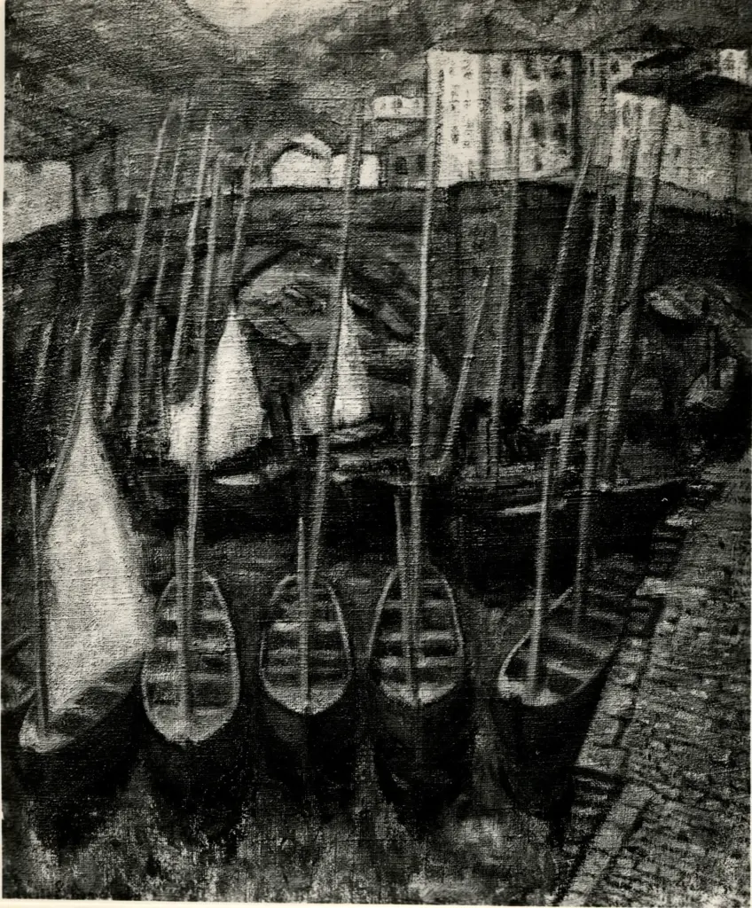 A.F.I. Agenzia Fotografica Industriale , De Echevarria, Juan - sec. XX - Ponte di Ondarroa , fronte