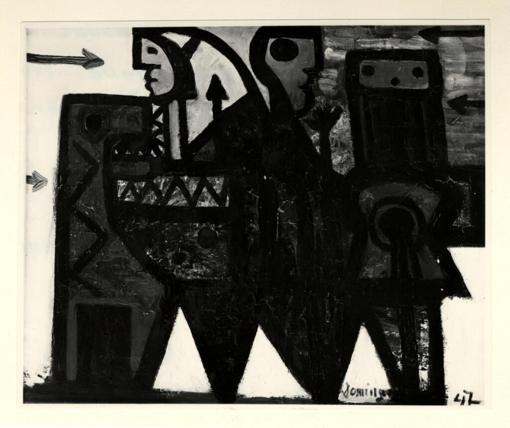 Dominguez, Oscar - sec. XX , fronte