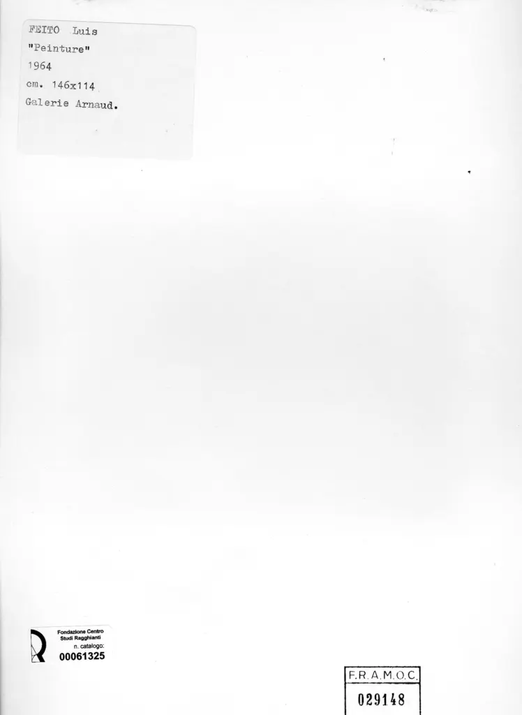 Anonimo , Feito, Luis - sec. XX - Peinture , retro