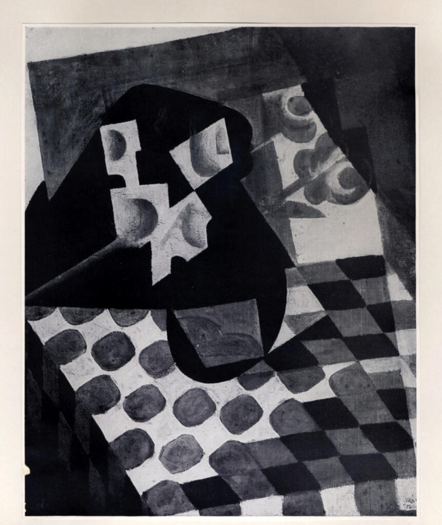 Anonimo , Gris, Juan - sec. XX - Vase de fleurs , fronte