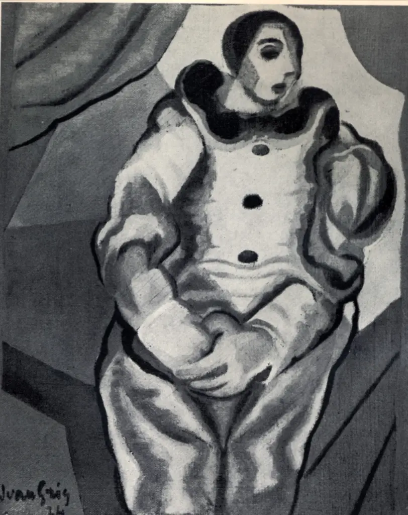 Gris, Juan , Pierrot aux mains jointes
