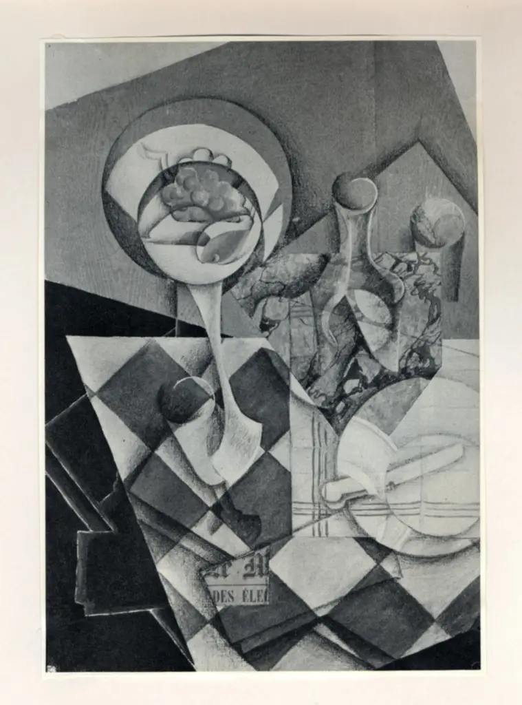 Anonimo , Gris, Juan - sec. XX - Compotier et carafe , fronte