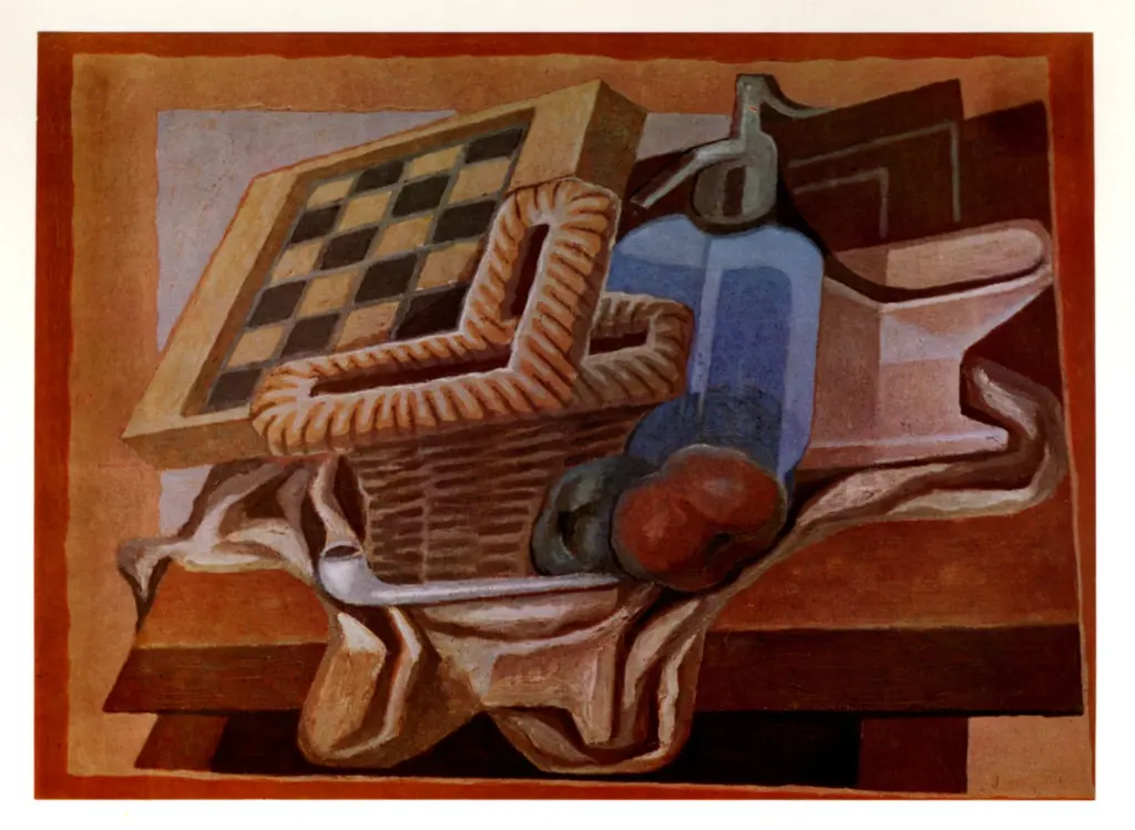 Anonimo , Gris, Juan - sec. XX - Siphon et panier , fronte