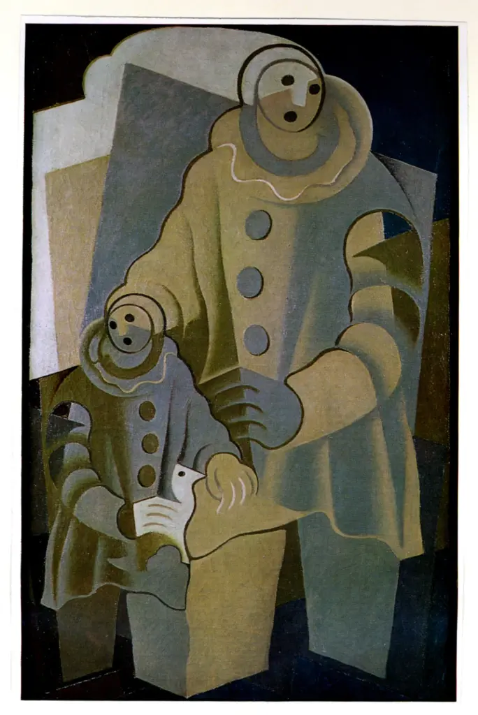 Gris, Juan - sec. XX , fronte