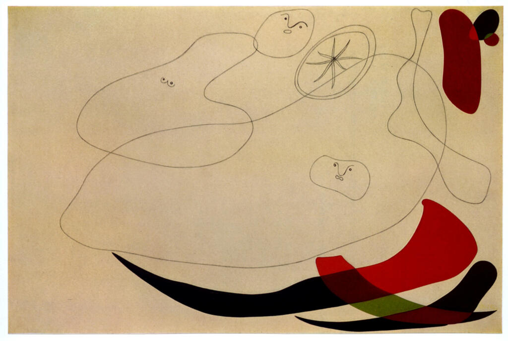 Anonimo , Miró, Joan - sec. XX - Composition , fronte