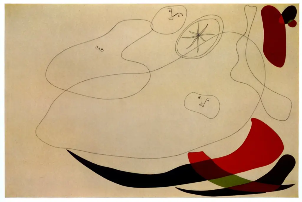 Anonimo , Mir&oacute;, Joan - sec. XX - Composition , fronte