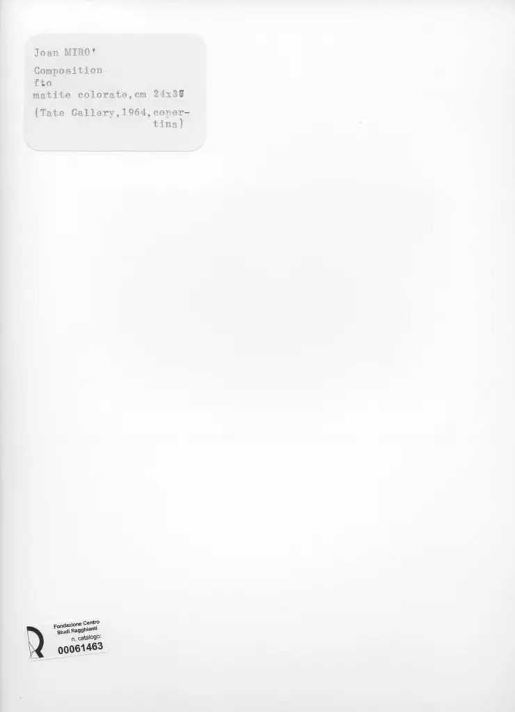 Anonimo , Mir&oacute;, Joan , retro