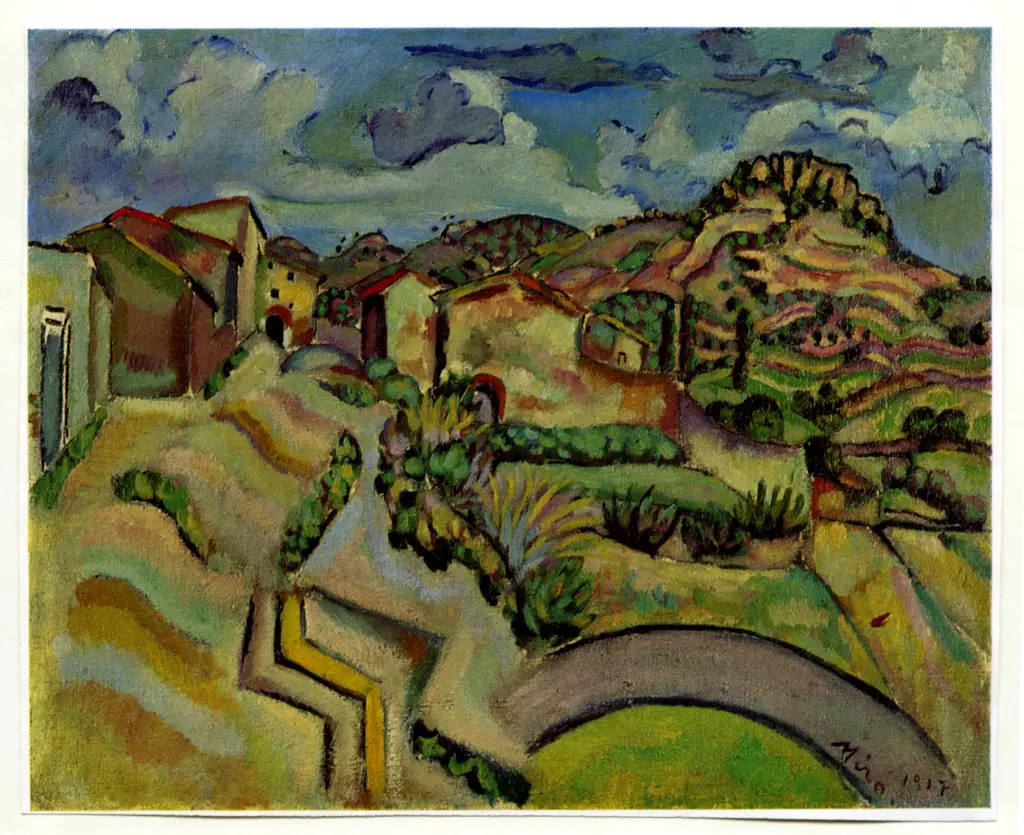 Anonimo , Mir&oacute;, Joan - sec. XX - Le Porrides, Prades , fronte