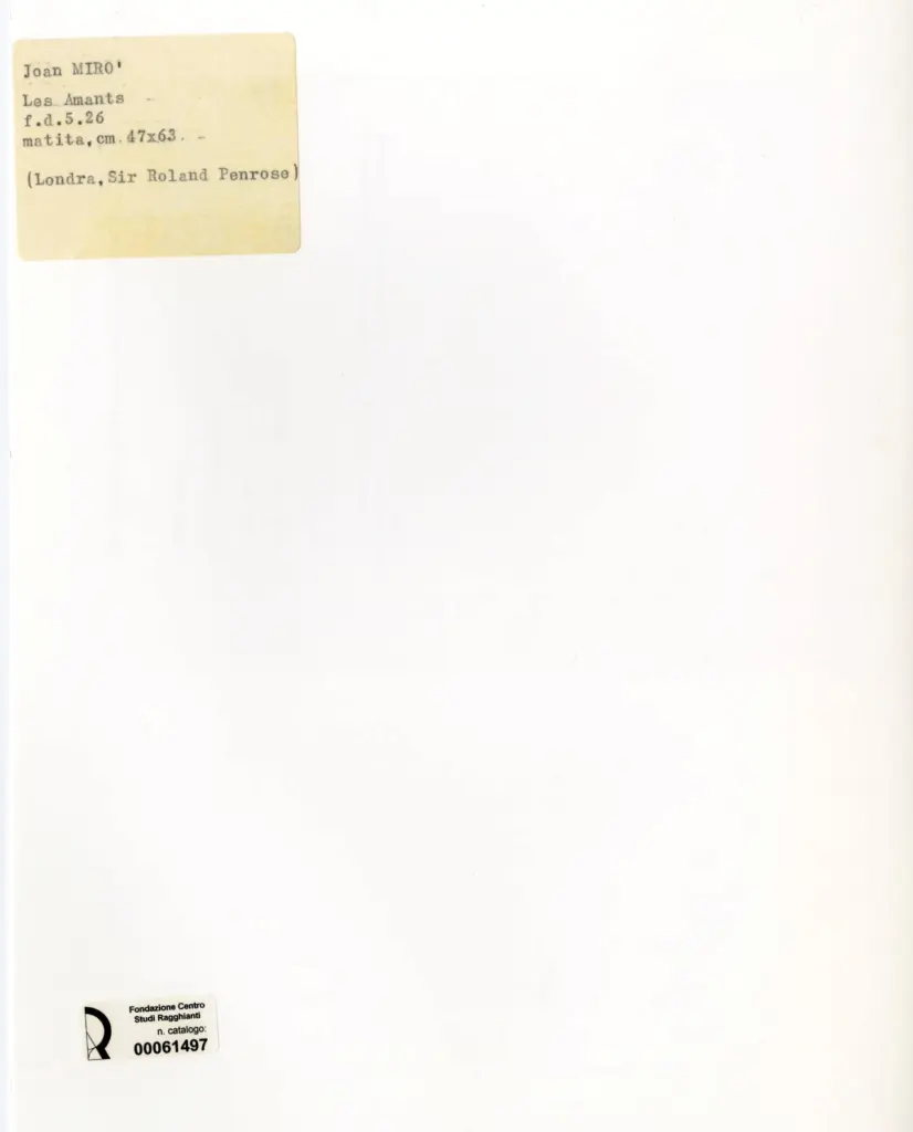 Anonimo , Mir&oacute;, Joan - sec. XX , retro