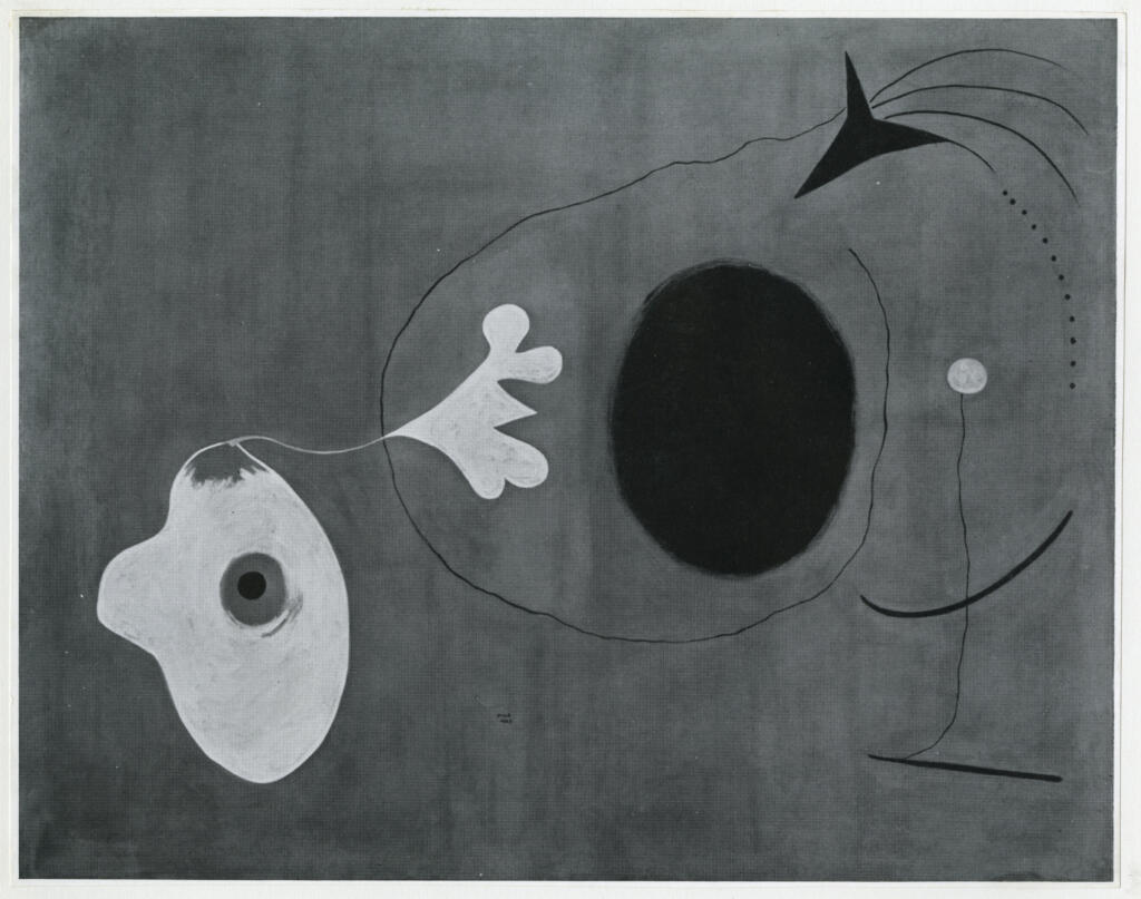 Anonimo , Miró, Joan - sec. XX - Composition Sans Titre , fronte