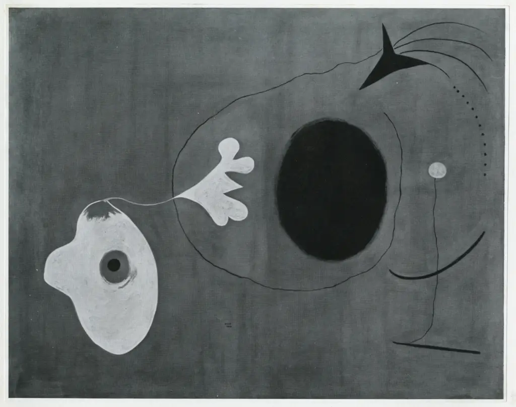 Anonimo , Mir&oacute;, Joan - sec. XX - Composition Sans Titre , fronte