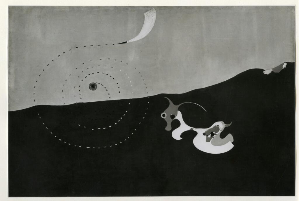 Anonimo , Miró, Joan - sec. XX - Landscape , fronte