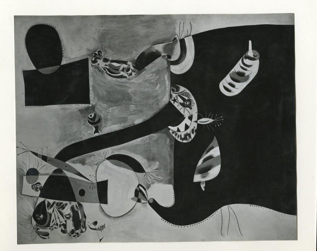 Fotografia Ferruzzi , Miró, Joan - sec. XX - Donna seduta, I , fronte