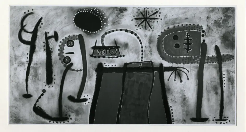 Anonimo , Mir&oacute;, Joan - sec. XX - Pittura , fronte