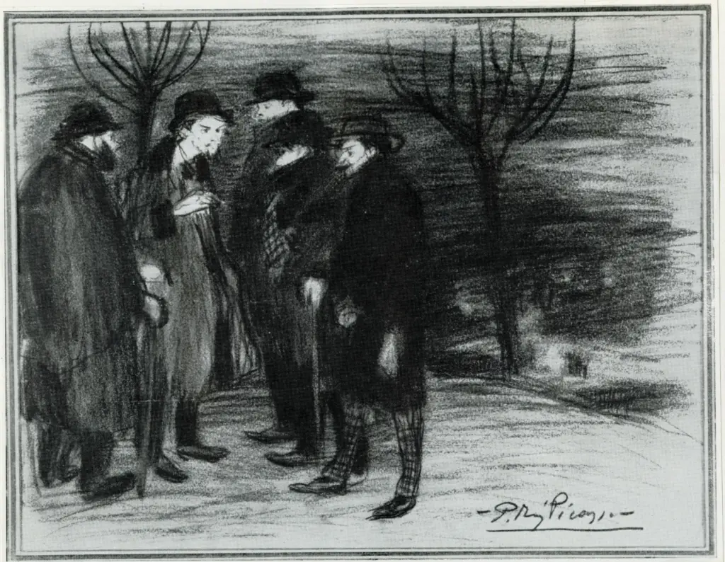 Anonimo , Picasso, Pablo , fronte