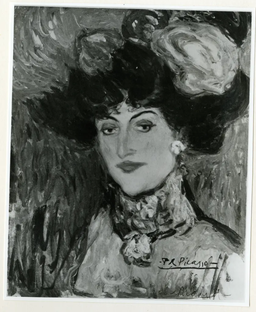 Anonimo , Picasso, Pablo - sec. XX - Madril&egrave;ne , fronte