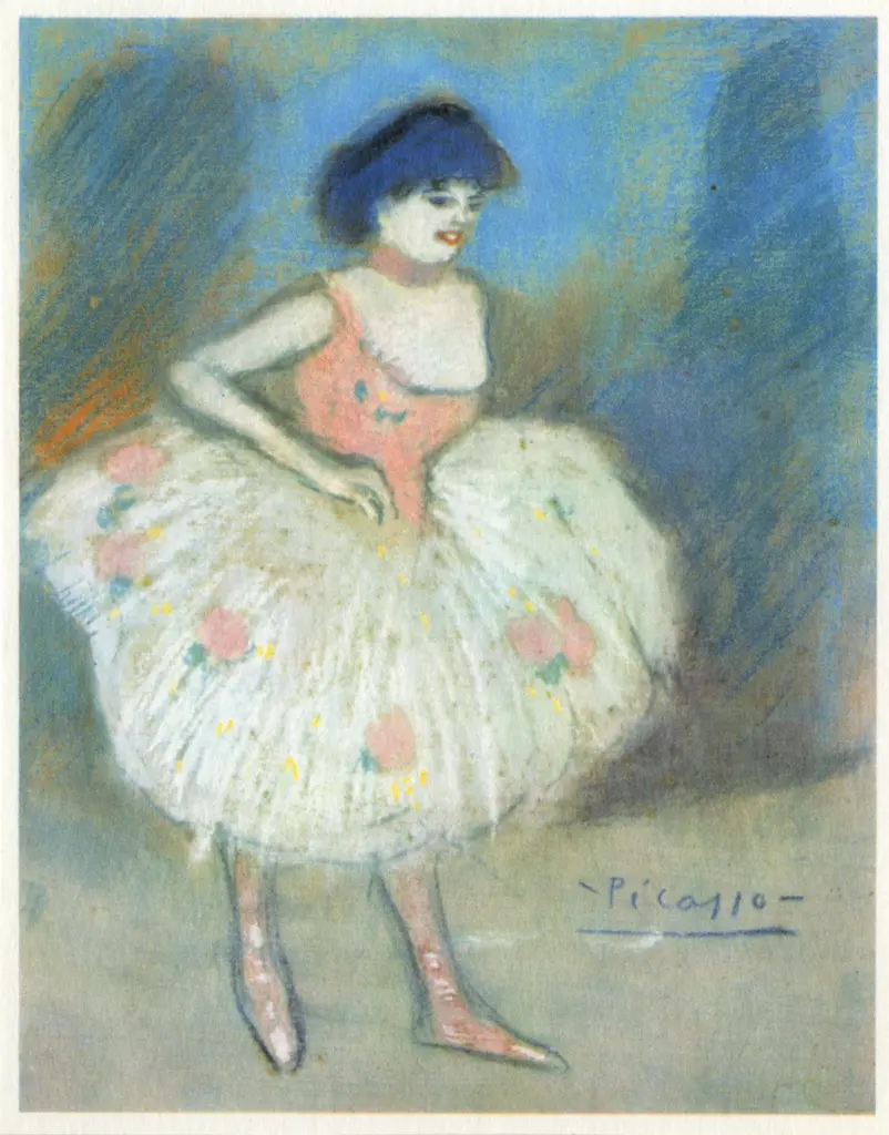 Anonimo , Picasso, Pablo - sec. XX - Ballerina , fronte