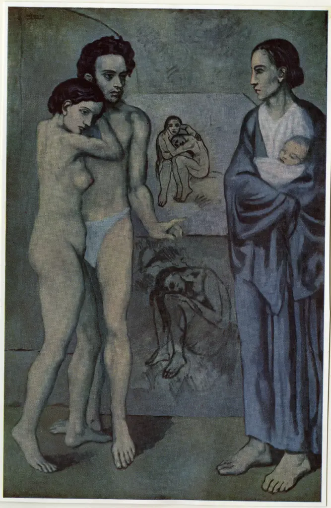 Anonimo , Picasso, Pablo - sec. XX - La vie , fronte