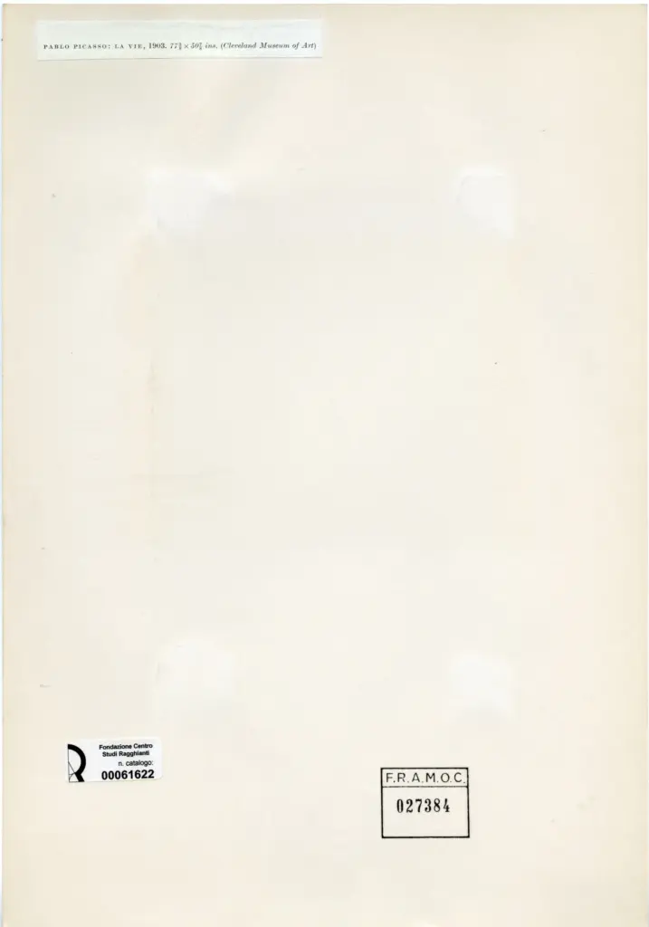 Anonimo , Picasso, Pablo - sec. XX , retro