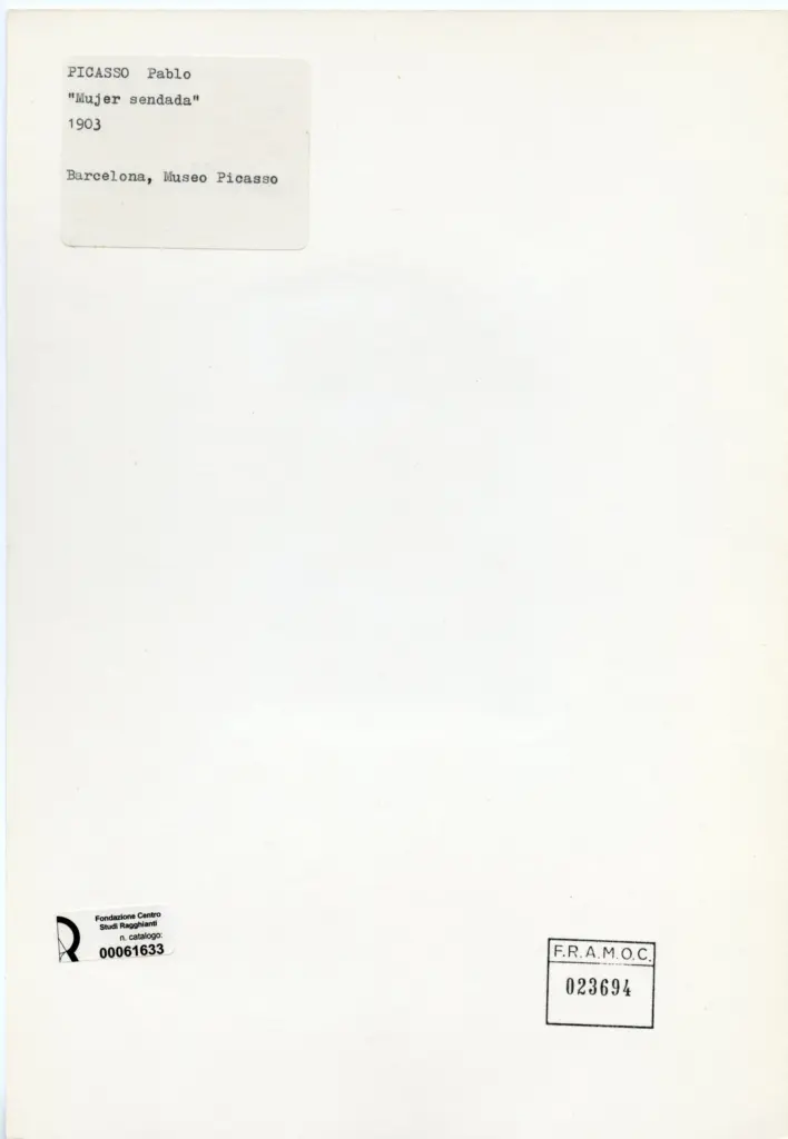 Anonimo , Picasso, Pablo - sec. XX , retro