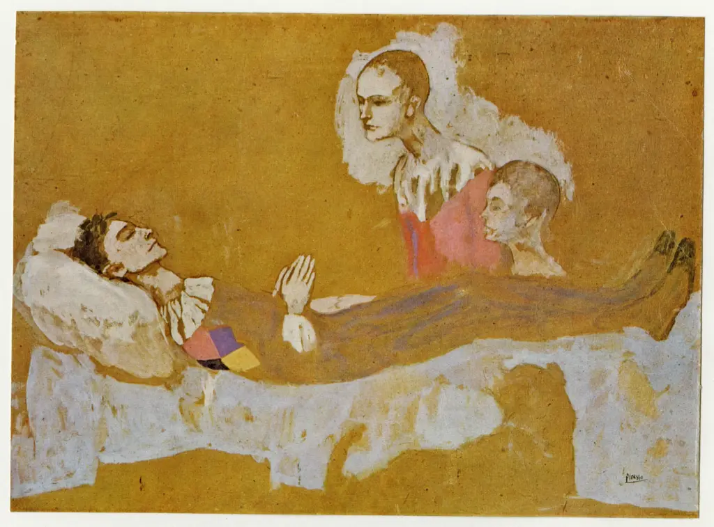 Anonimo , Picasso, Pablo - sec. XX - Il malato , fronte