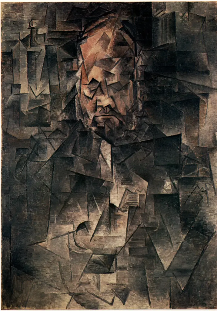 Anonimo , Picasso, Pablo - sec. XX - Ritratto di A. Vollard , fronte