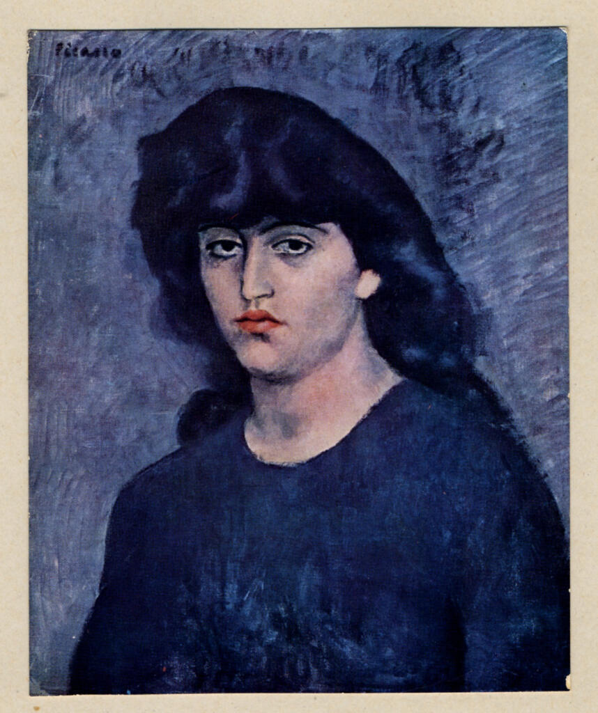 Anonimo , Picasso, Pablo - sec. XX - Ritratto di donna , fronte