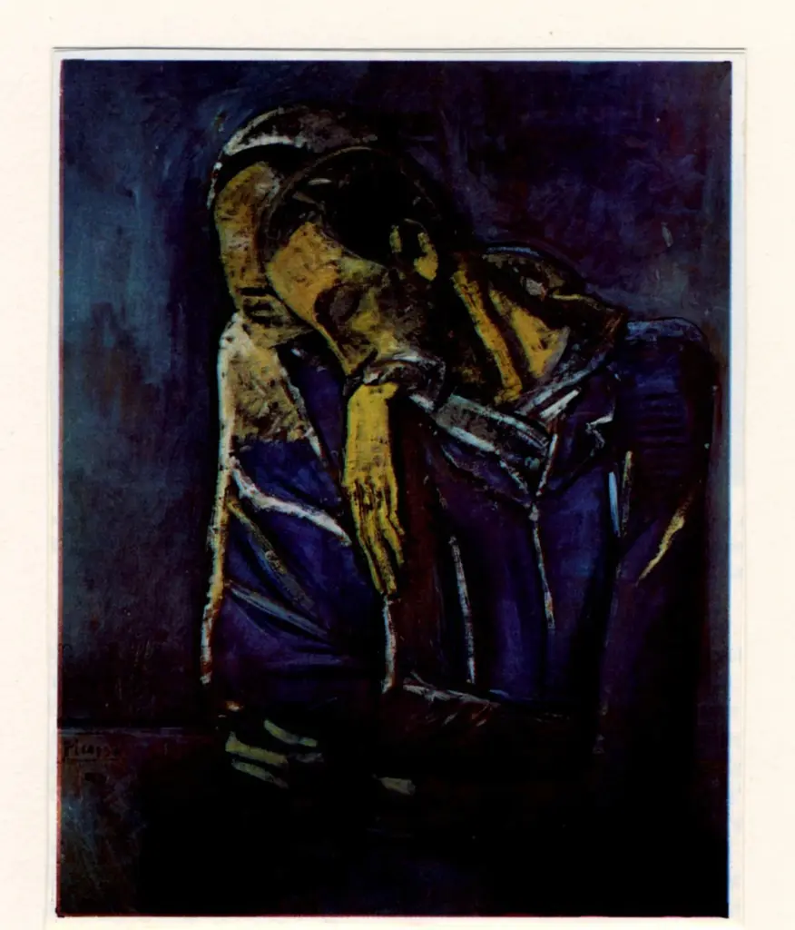 Anonimo , Picasso, Pablo - sec. XX - La coppia , fronte