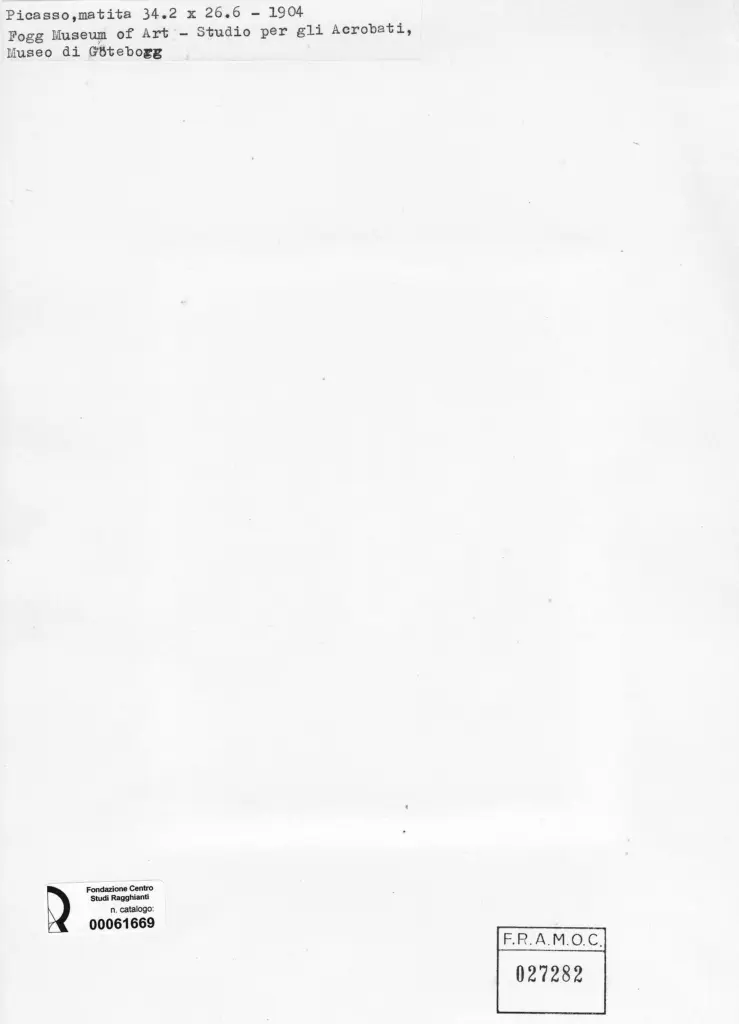 Anonimo , Picasso, Pablo - sec. XX , retro