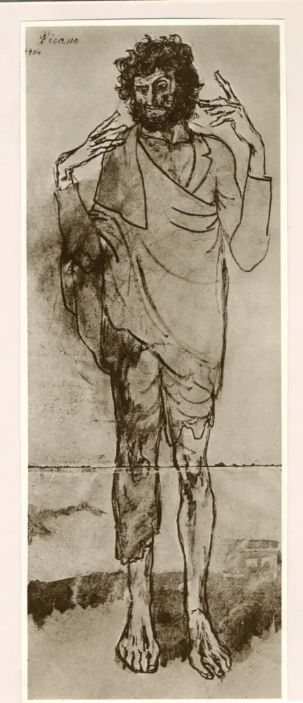 Anonimo , Picasso, Pablo - sec. XX , fronte